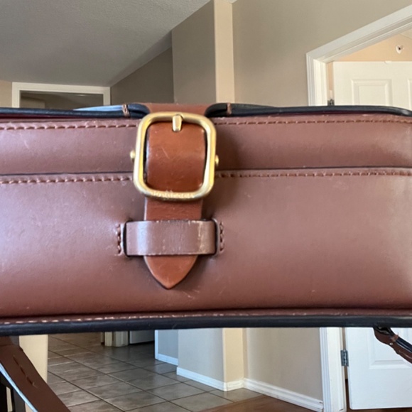 Burberry crossbody leather bag (brown) - Picture 11 of 11